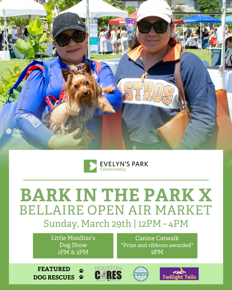 Bark in the Park Event Flyer